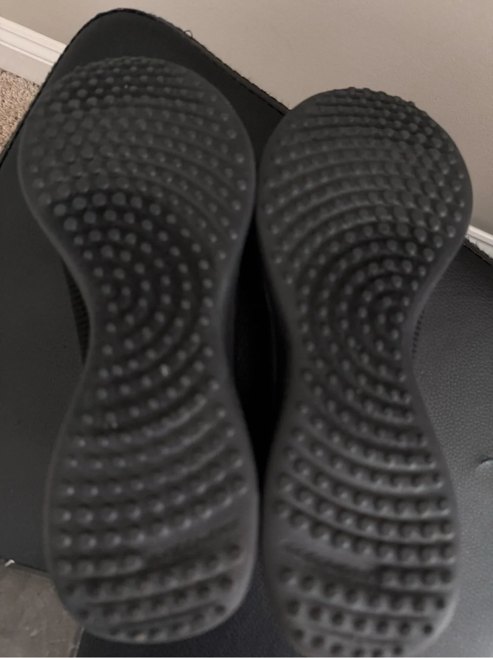 Skechers Black Stretch-Fit Slip-On Flats